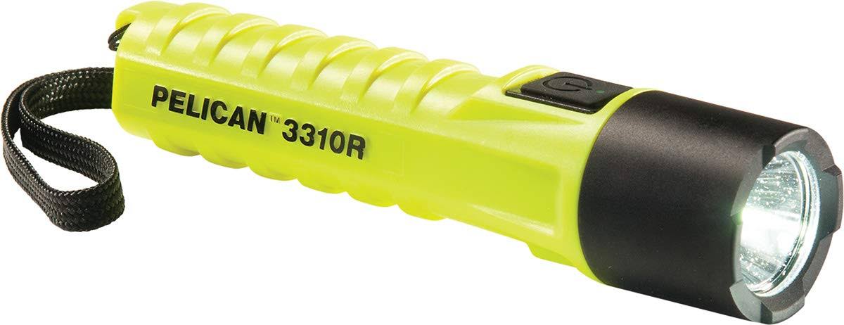 Pelican 3310R Rechargeable Flashlight (Yellow)