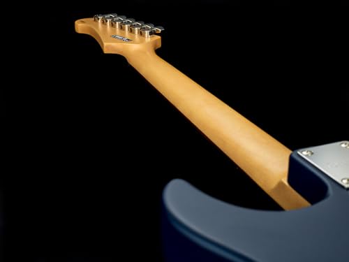 YAMAHA 6 String Solid-Body Electric Guitar, Right, Translucent Black, 612VII (PAC612VIIFM TBL)