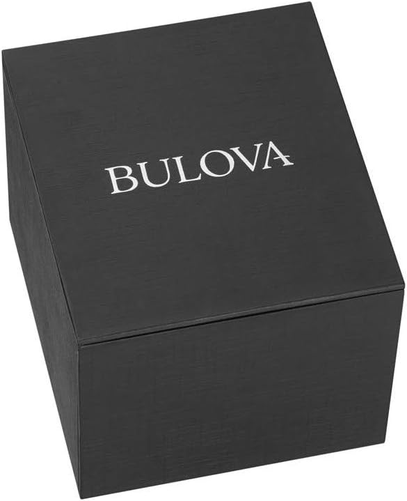 Bulova Men's Crystals Phantom Gold Tone Stainless Steel 6-Hand Multi-Function Quartz Watch Style: 98C128