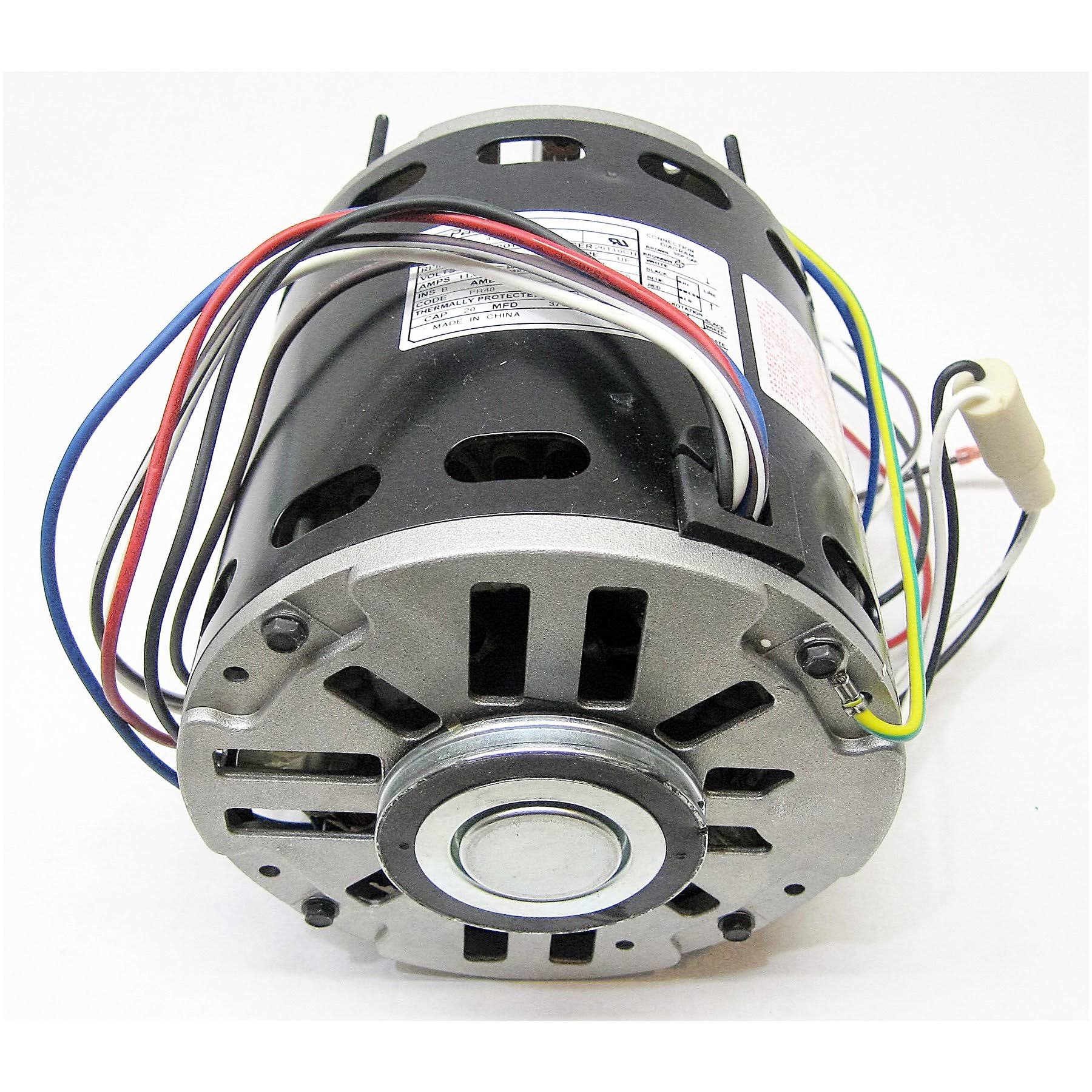 3 Speed Furnace Blower Fan Motor Packard 43595 1 HP 1075 RPM 115 Volt 48 Frame