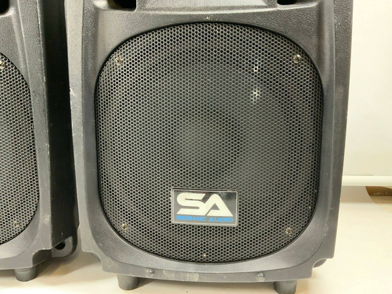 Seismic Audio Two 10x22 Floor Monitors Studio/Stage New Pa/dj Speakers - SA-10M