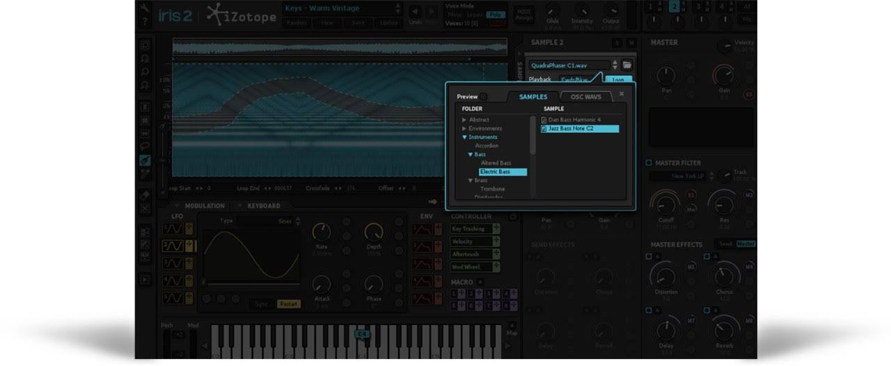 iZotope Iris 2 Sample-Based Synthesizer