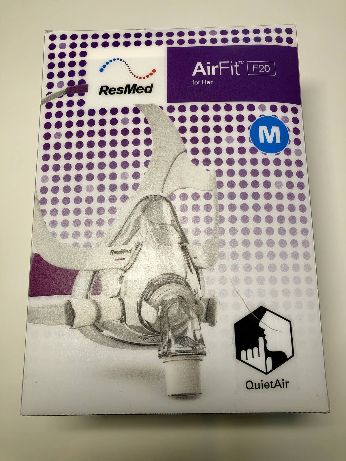 ResMed AirFit F20 for Her Full Face CPAP Mask Medium