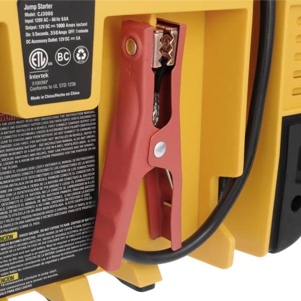 Cat CJ3000 1,000-Amp Instant Jump Starter