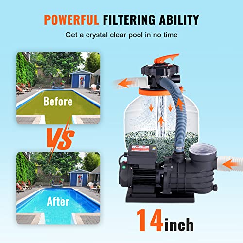 VEVOR Sand Filter Pump for Above Ground Pools