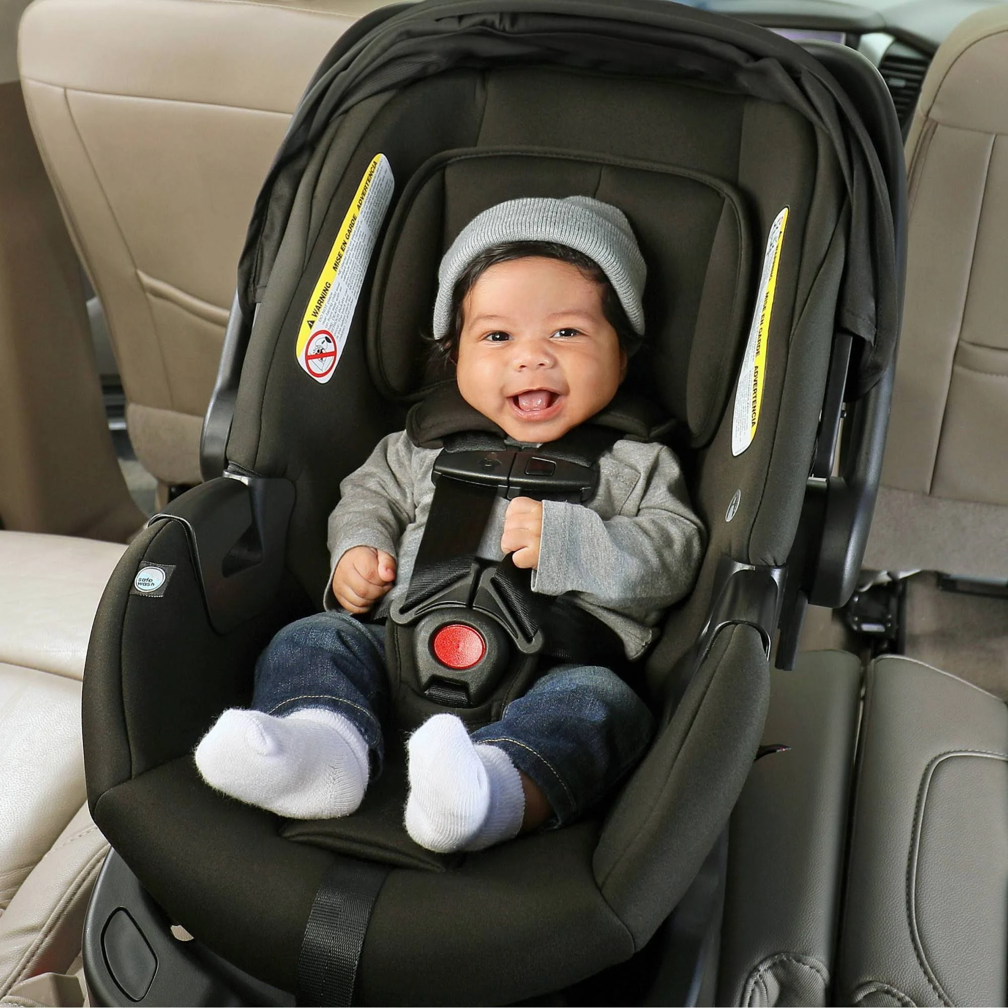 Britax B-Safe Gen2 Infant Car Seat - Greystone (SafeWash)