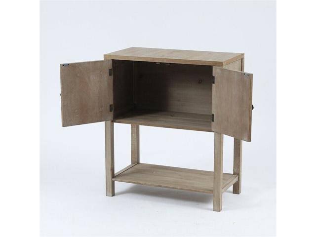 Wood Farmhouse Storage Cabinet