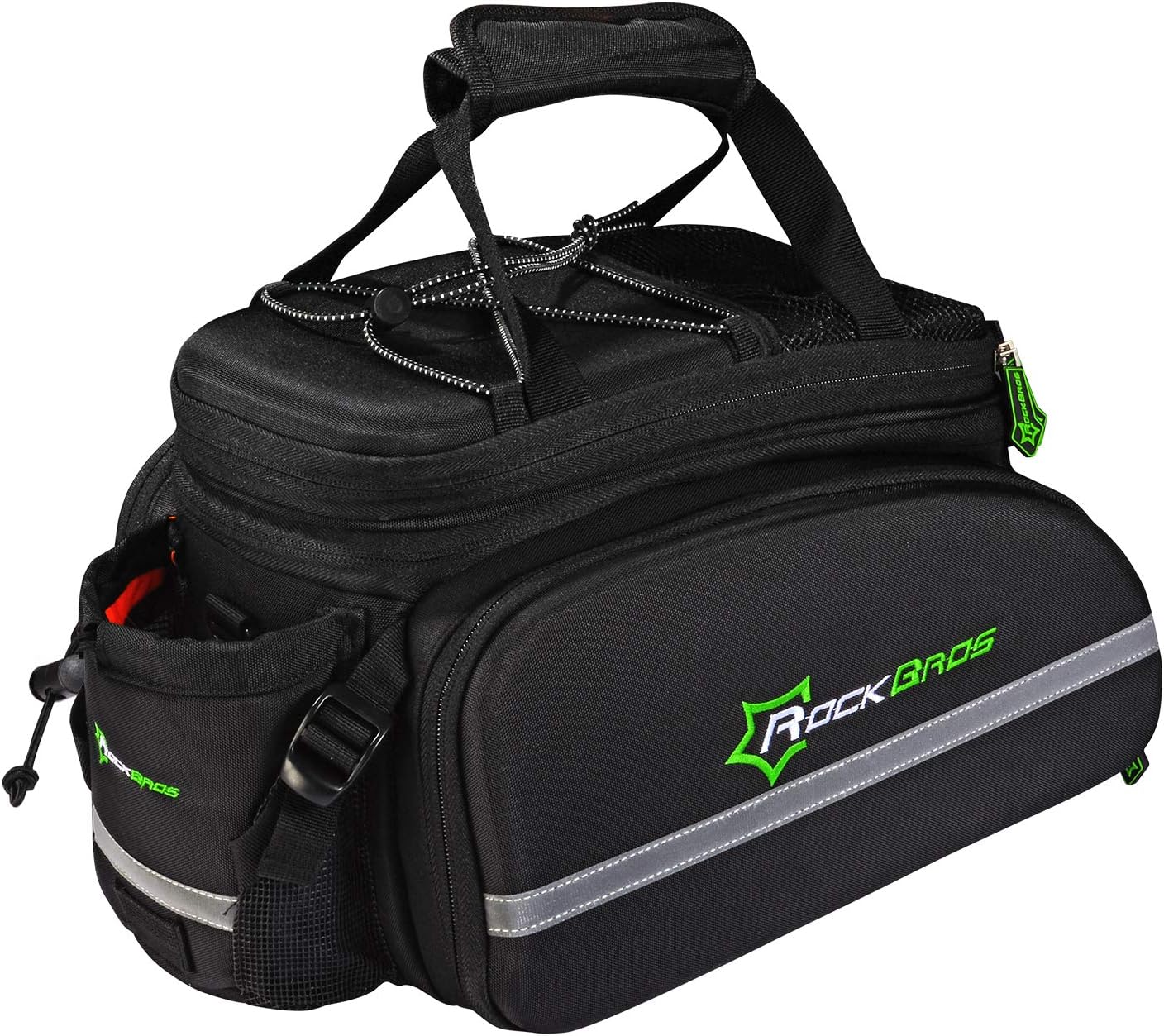 ROCKBROS Bike Panniers for Bicycle, Bike Trunk Bag Rear Bike Rack Bag for Travel Bicycle eBike Accessories Cargo Carrier Bag