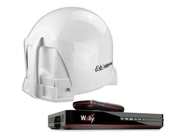 King Dish Vq4450 Tailgater Bundle - Portable Satellite TV Antenna