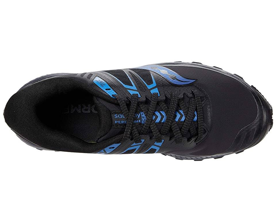 Saucony Men&s Peregrine Ice+ - 11.5 - Black / Blue