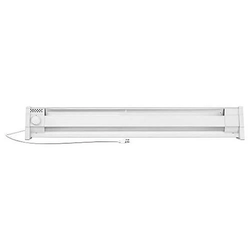 F Series 49" Portable Electric Baseboard Heater (Model: 4P1500W, Part: 05601), 5120 BTU, 120 Volt, 1500 Watt, White