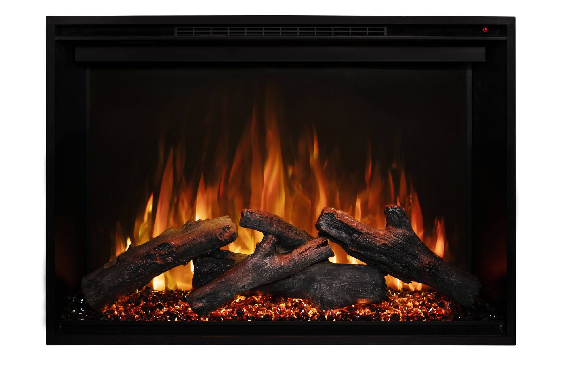 Modern Flames Redstone 30 inch Built in Electric Fireplace Insert | Electric Firebox Heater | RS-3021 by Electric Fireplaces Dep