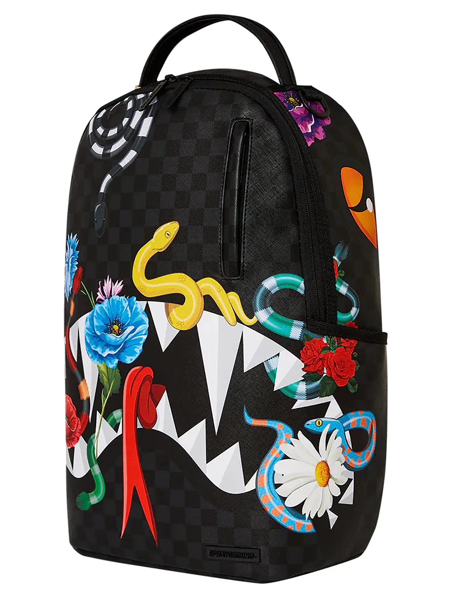 Sprayground Snakes On a Bag Backpack, Black