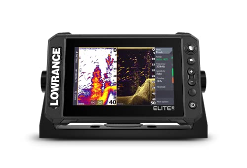 Lowrance Elite FS Fishfinder/Chartplotter, Available with and Without Transducer