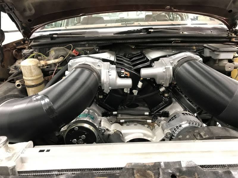 Holley EFI 820041 Sniper Hi-Ram Fabricated Intake Manifold