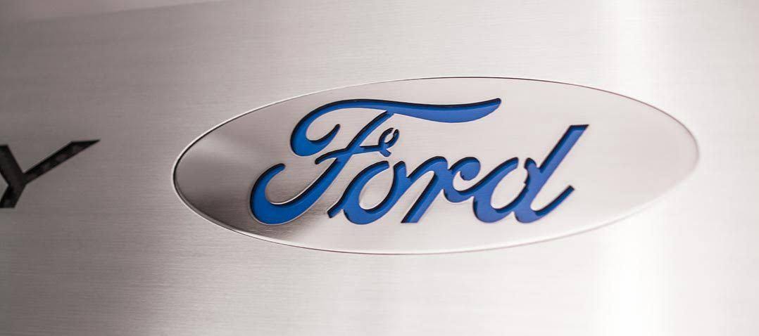 American Car Craft 273071-BGRN 2015-2021 Mustang GT/EcoBoost Radiator Cover Vanity Plate Ford
