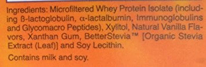 NOW Foods - NOW Sports Whey Protein Isolate Powder Creamy Vanilla - 10 lbs.