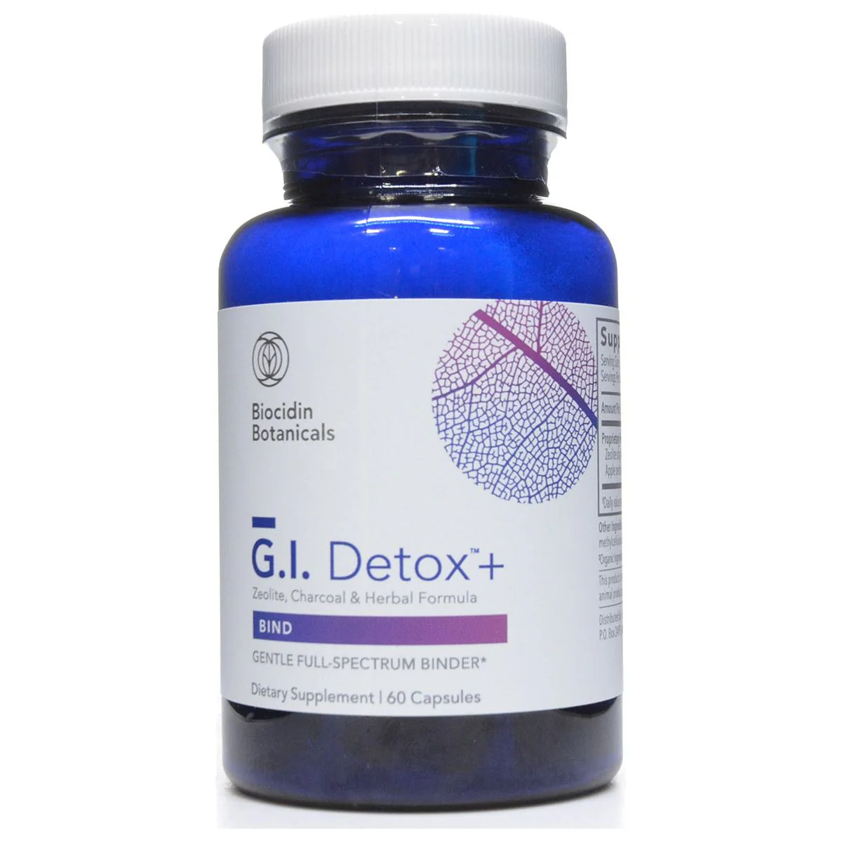 G.I Detox + 60 caps by Biocidin Botanicals - Kansas Nuitrition - HNZSDS