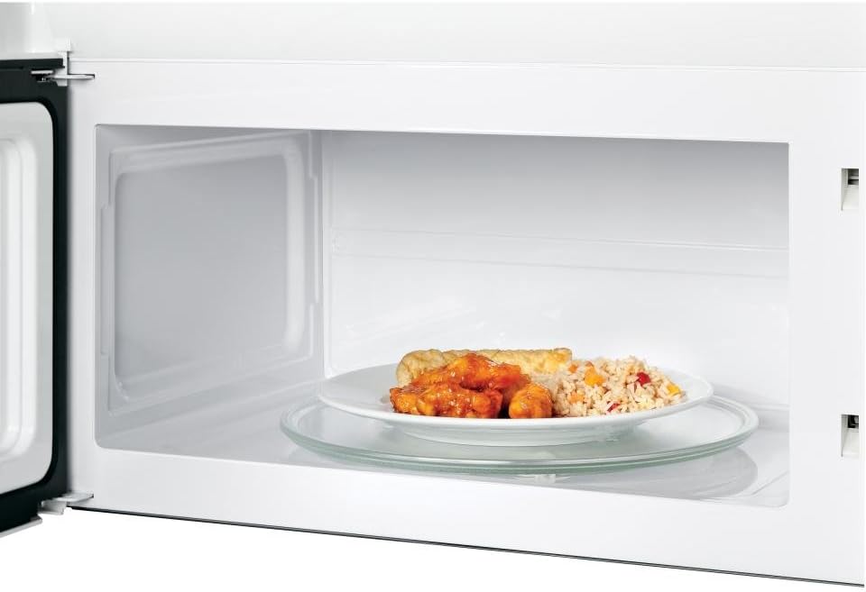 GE JVM3160DFCC 1.6 Cu. Ft. Over-The-Range Microwave Oven, Bisque, 1000 Watts-1029481, beige