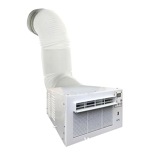 Portable Camping Air Conditioner,1400W Mobile Tent Free Drainage Cooler,air Conditioning Unit with Smart Control and Panel Control for Bedrooms, RVs, Campsites
