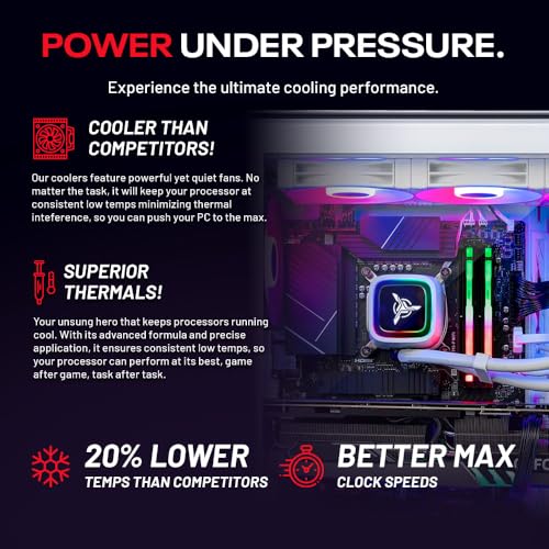 Skytech Gaming Chronos 3 Desktop PC, Ryzen 7 7700 3.8 GHz (5.3GHz), AMD RX 9070XT 16GB, 2TB Gen4 NVMe SSD, 32GB DDR5 RAM 6000 RGB, 850W Gold ATX 3 PSU, Wi-Fi, Win 11