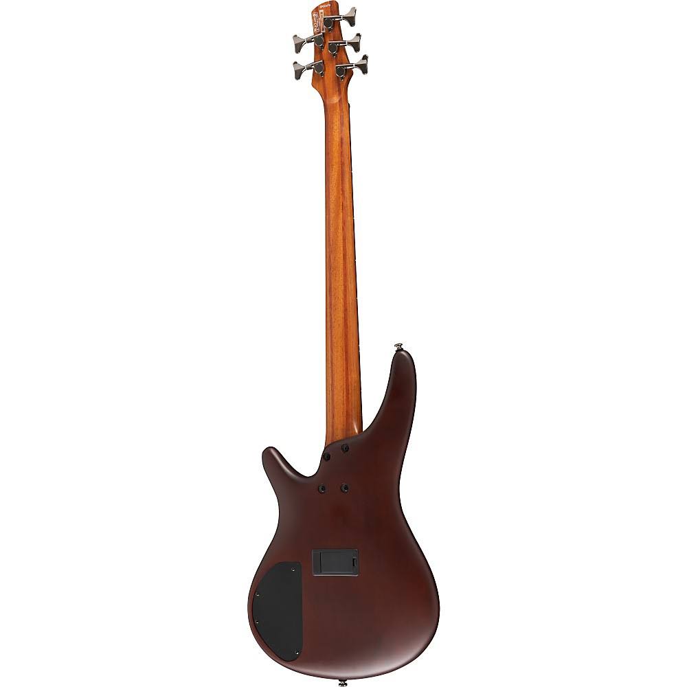 Ibanez SR505PB Electric Bass Guitar, 5 String, Brown Burst Flat