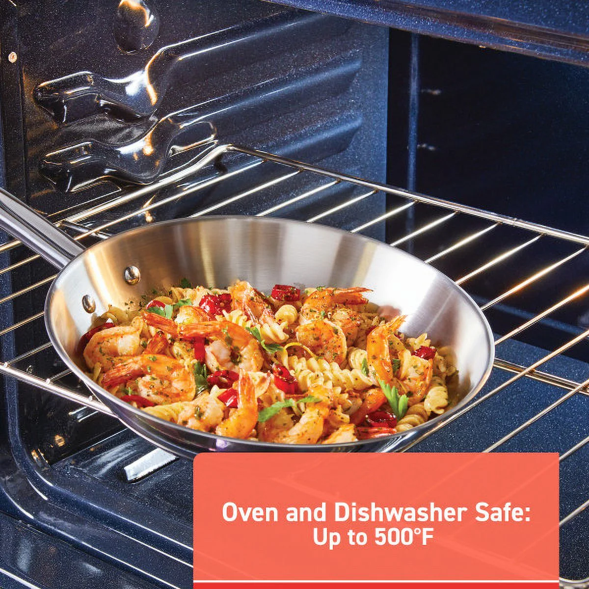T-fal Stainless Steel Collection 11-Piece Cookware Set