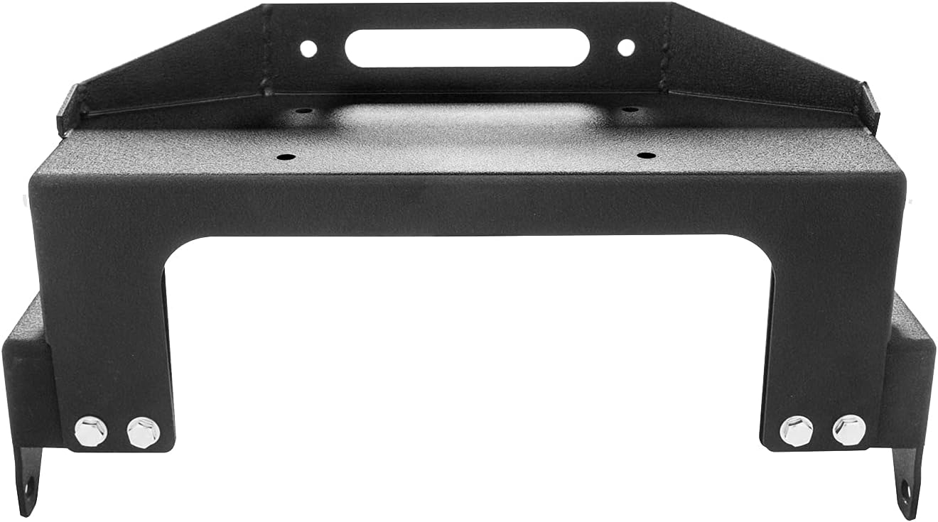 Tidal Winch Mounting Plate for Factory Front Bumper for Wrangler JL 2/4DR 2018-2022