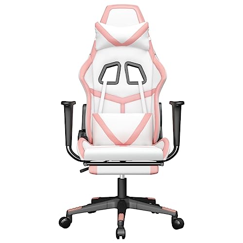 Gaming Chair, Reclining Office Desk Chair, Video Game Chairs,Ergonomic Racing Computer Chair, Gaming Chair with Footrest Black and Camouflage Faux Leather