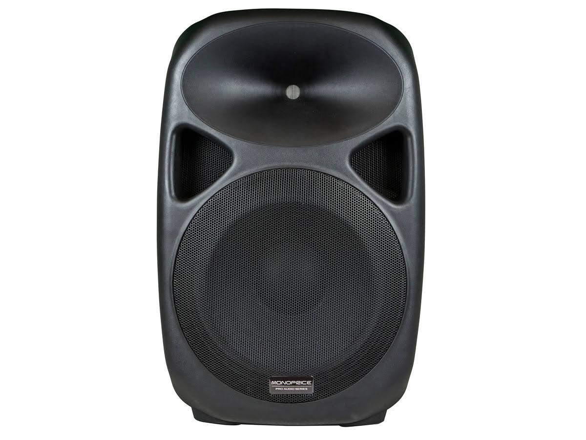 Monoprice 604450 Biamplified Powered PA Speaker