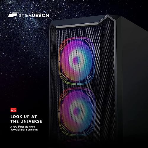 STGAubron Gaming Desktop PC,Intel Core i7-11700KF up to 5.0G,32G DDR4,2T SSD,GeForce RTX 3060 12G GDDR6,600M WiFi,BT 5.0,RGB Fan x 6,RGB Keyboard&Mouse,RGB Mouse Pad,W11H64