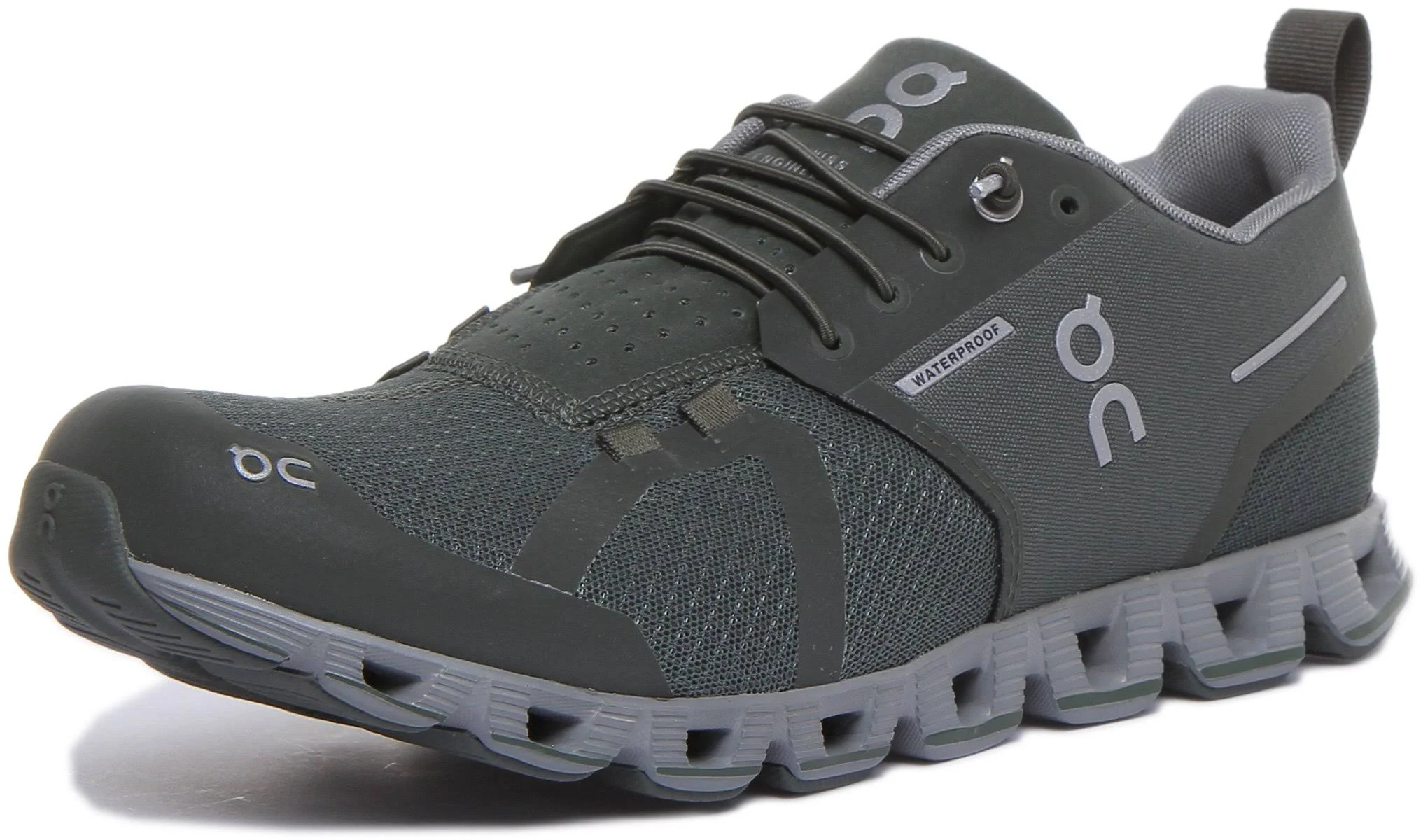 on Cloud Waterproof Men&s Forest / Lunar / 12.5