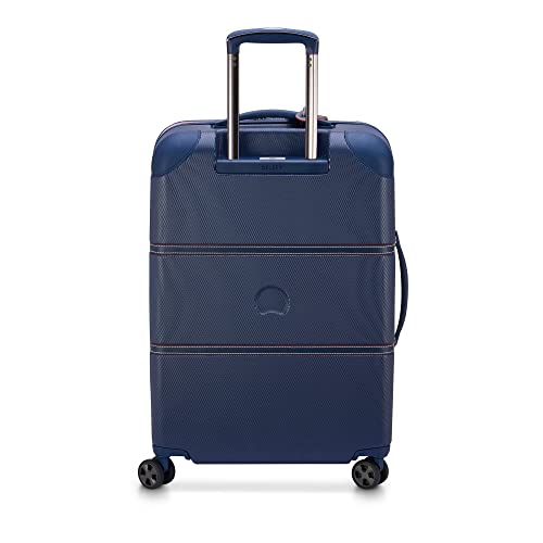 DELSEY PARIS Chatelet Air 2.0 Hardside Luggage with Spinner Wheels, Angora, Checked-Large 28 Inch