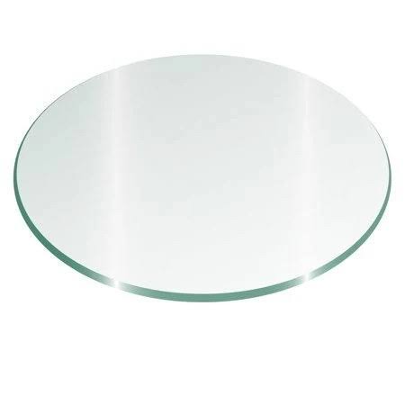42 inch Round Glass Top 1/4 inch Thick - Flat Polish Edge