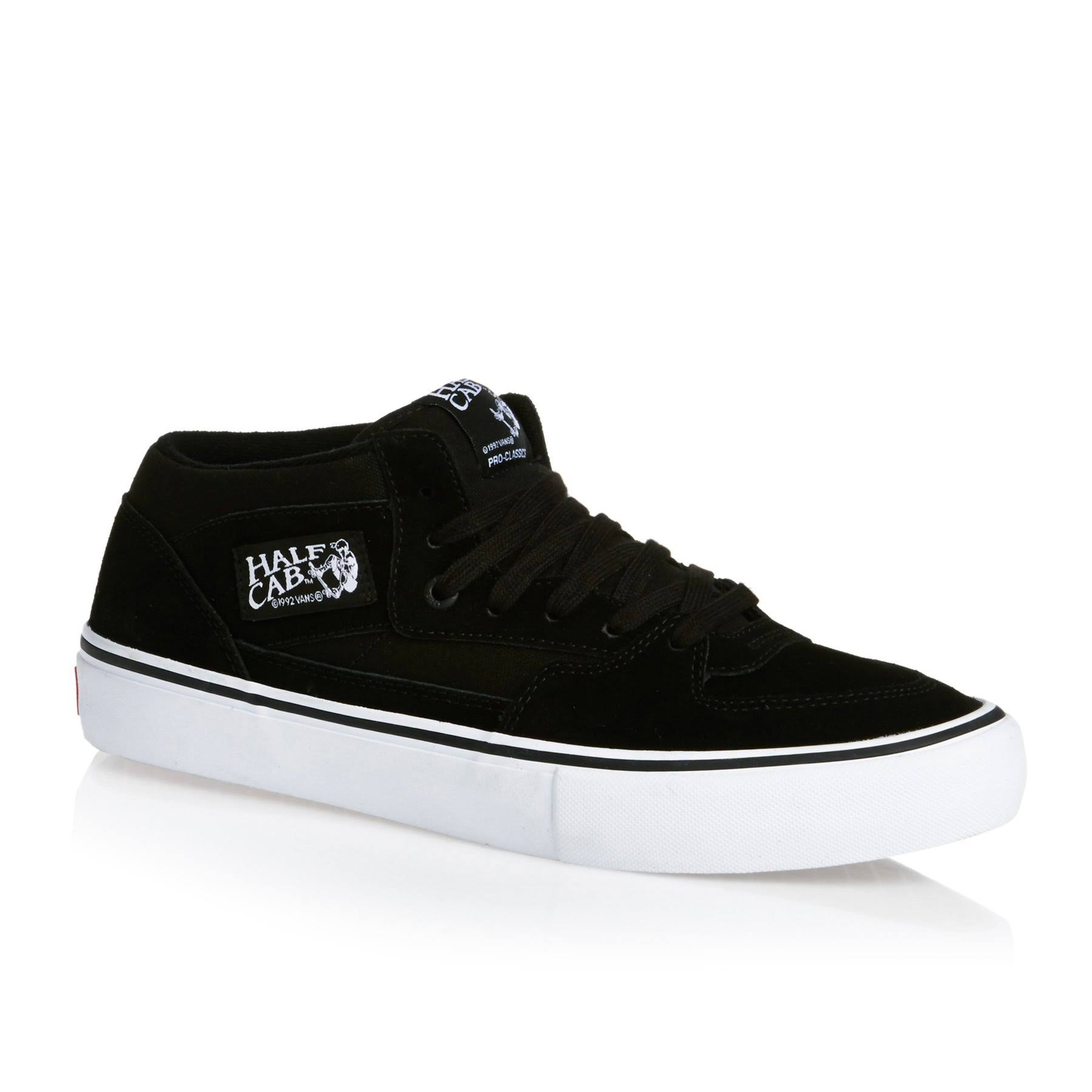 Vans Half Cab Pro (Black/Black/White)