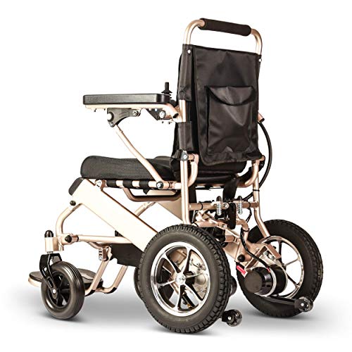 Fold and Travel Lightweight Electric Wheelchair Power Wheel Chair Motorized