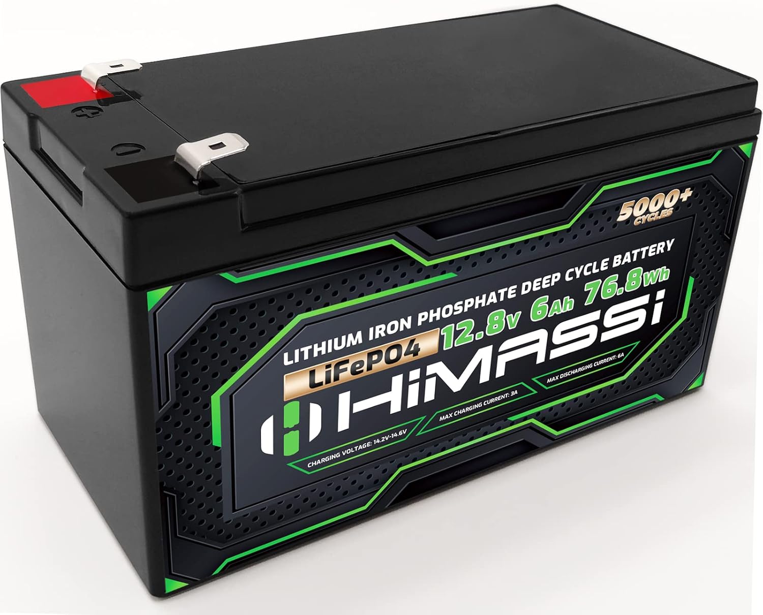 24V 200Ah Rechargeable Deep Cycle Lithium Ion Battery, Built-in 200A BMS, 24 Volt LiFePO4 Battery for Solar Power System, RV, Camper, Marine, Overland Van, Caravan, Home, Off Grid