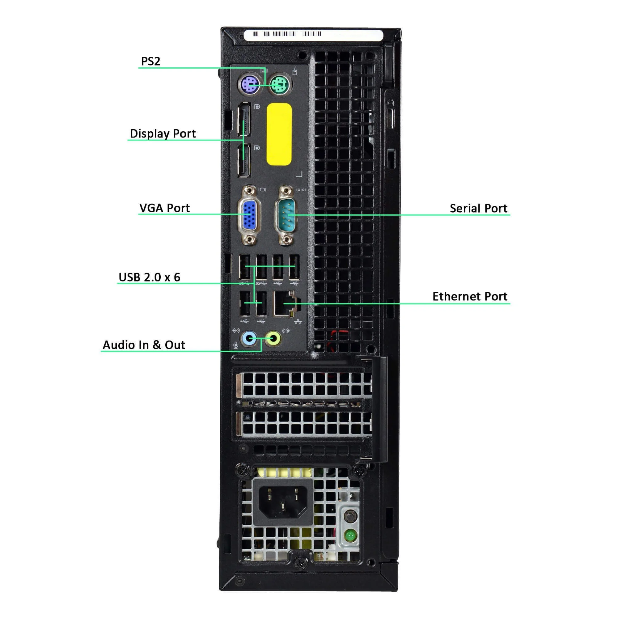 Pre-Owned Gaming DELL OptiPlex 7010 Desktop Computer PC - Intel Quad-Core i5, 1TB HDD, 16GB DDR3 RAM, Windows 10 Pro, DVD, WIFI, 24in Monitor, RGB Keyboard and Mouse (Refurbished: Like New)