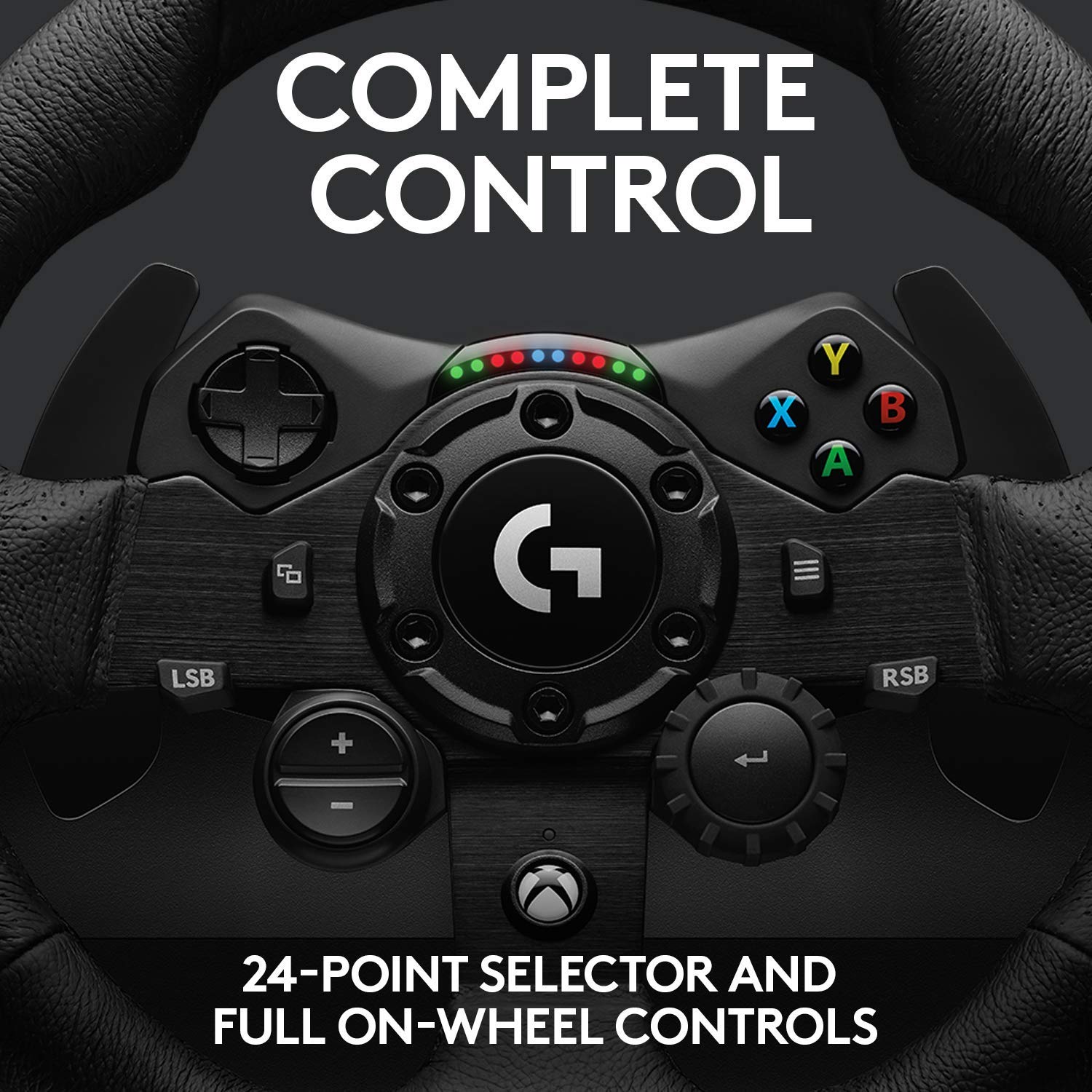 Logitech G923 Wheel and Pedals Trueforce Sim Driving Wheel For PC, Xbox X, Xbox One Shifter