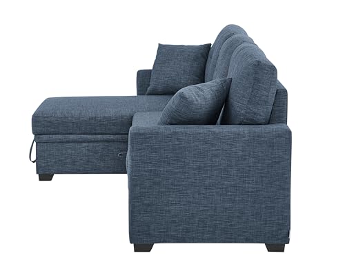 Oversized U-Shaped Sectional Sofa Couch Plush Corduroy Upholstered Modular Deep Seat Sofa&Couch Sectional W/Right Facing Chaise Lounge and 7 Toss Pillows for Home Apartment Living Room Furniture Sets