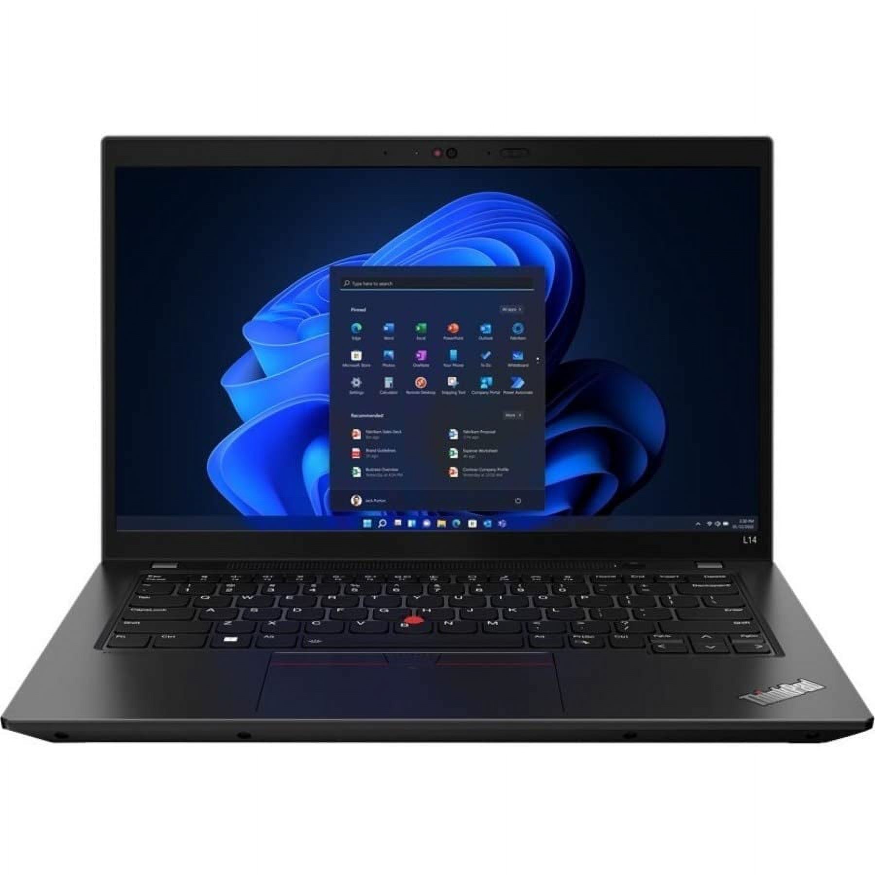 LENOVO - TOPSELLER VELOCITY Lenovo ThinkPad L14 Gen 3 21C5000YUS 14" Notebook - Full HD - 1920 x 1080 - AMD Ryzen 7 PRO 5875U Octa-core (8 Core) 2 GHz - 8 GB Total RAM - 256 GB SSD - Thunder Black