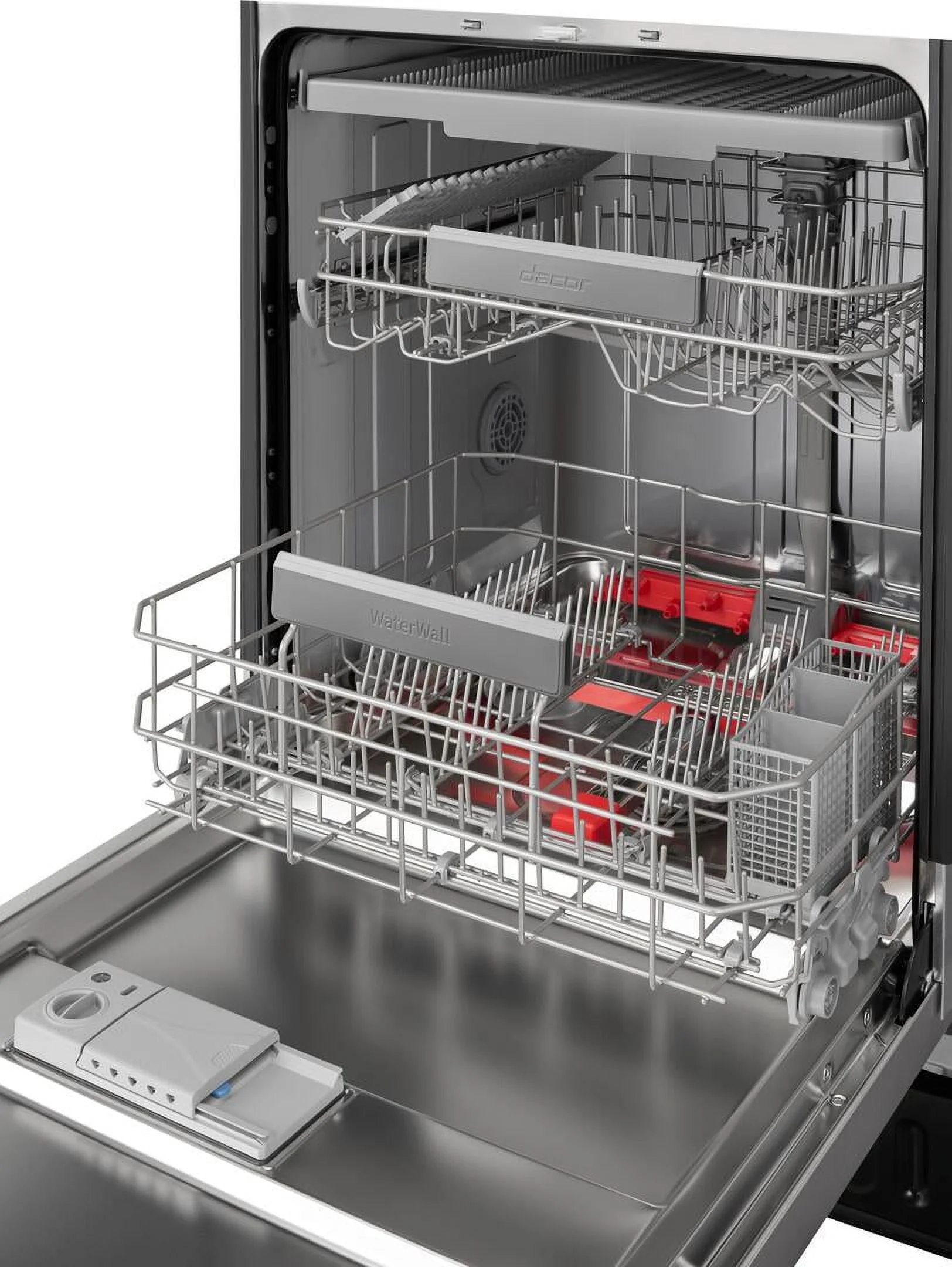 Dacor Ddw24t99 24" Wide 14 Place Setting Energy Star Rated Built-In Top Control Dishwasher