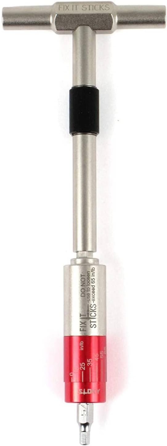 Fix It Sticks 15-65 Inch Lbs All-in-One Torque Driver Kit with T-Way Wrench + Locking Ratcheting T-Way Wrench