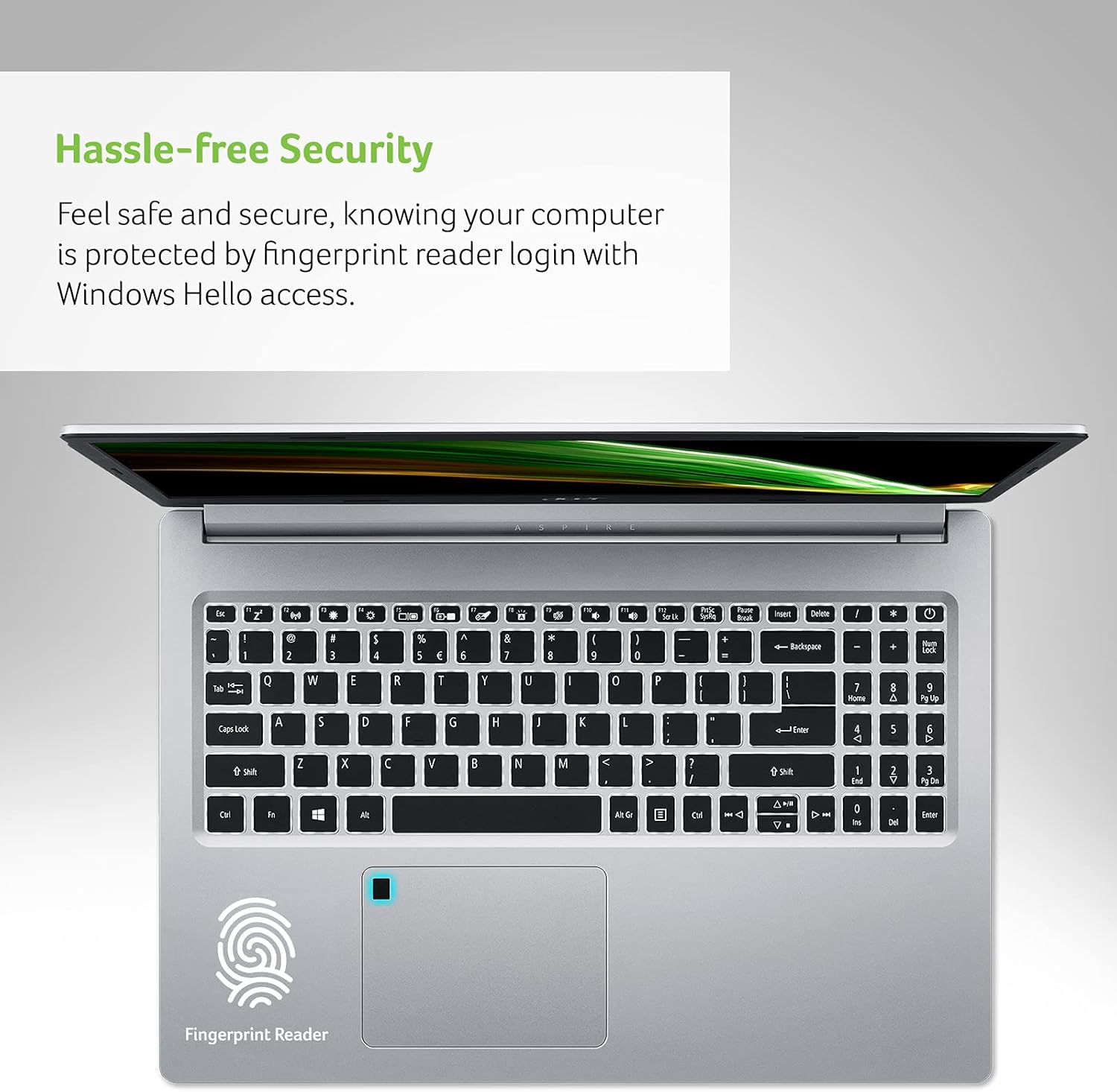 Acer Aspire 5 A515-46-R3CZ Slim Laptop | 15.6" Full HD IPS | AMD Ryzen 7 3700U Quad-Core Mobile Processor | 8GB DDR4 | 256GB NVMe SSD | WiFi 6 | Backlit KB | Fingerprint Reader | Windows 11 Home