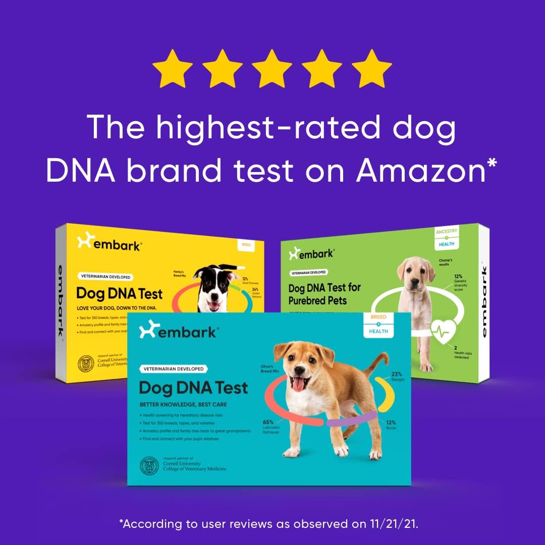 Embark | Dog DNA Test | Breed Identification Kit