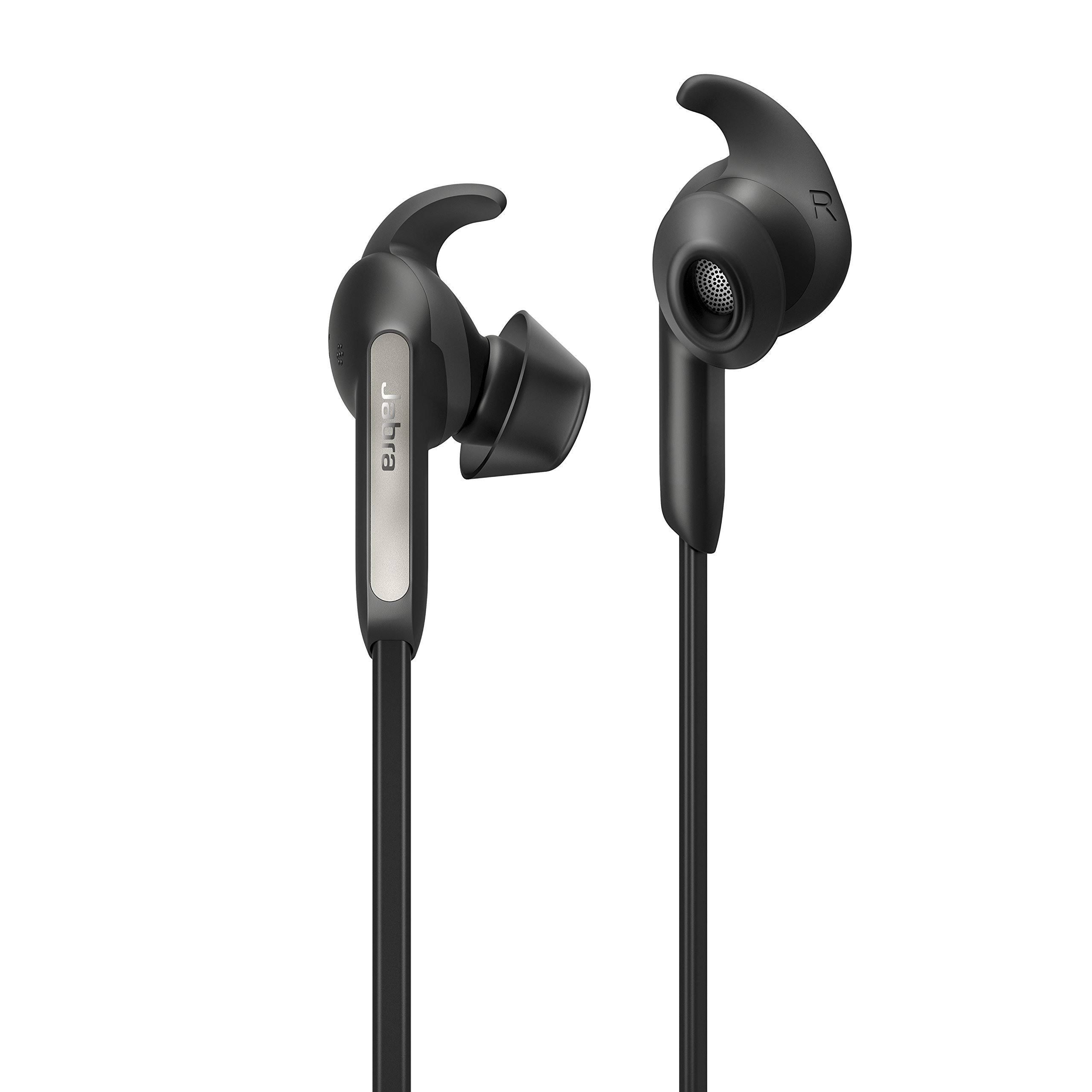 Jabra Elite 65e Bluetooth Wireless In-Ear Earphones with Mic - Noise-Canceling - Titanium Black