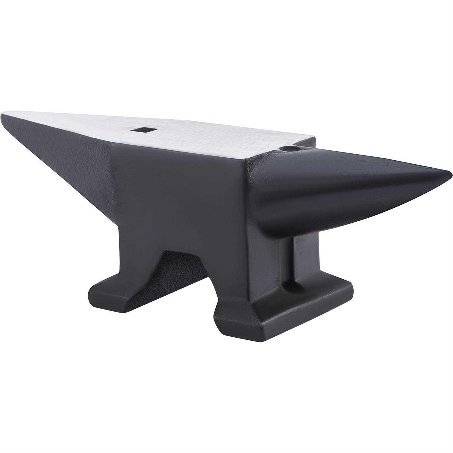 VEVOR Cast Iron Anvil, 110 Lbs Single Horn Anvil with Large Countertop and Stable Base - Shop Hardware Tools Online Store