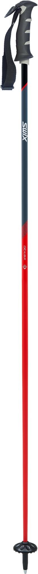 Swix Excalibur Fire Ski Poles Red