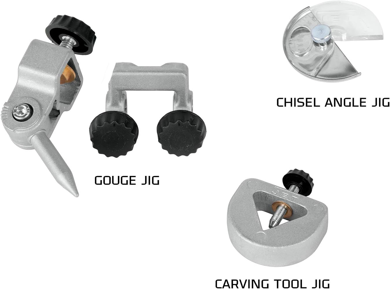JET 727200 Wood Turning Jig Set (for JWS-10 Wet Sharpener)
