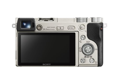 Sony Alpha a6000 Mirrorless Digital Camera with 16-50 mm Lens, 24 MP (White)